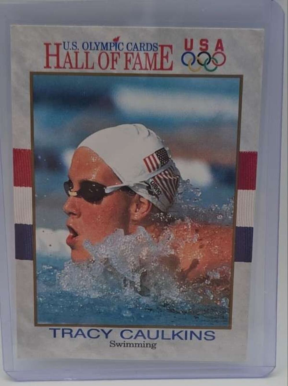 1991 Impel U.S. Olympic Hall of Fame #45 Tracy Caulkins Card